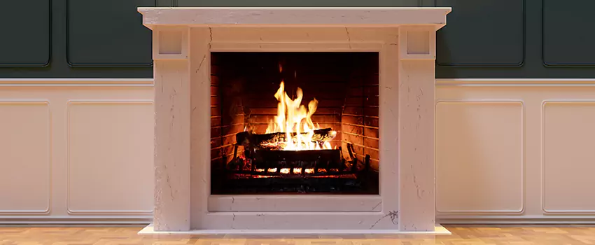 Decorative Electric Fireplace Installation in Biloxi, Mississippi