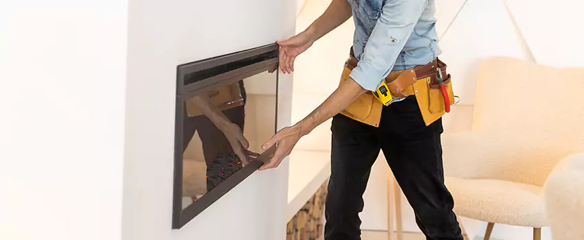 Metal Fireplace Installation in Biloxi, Mississippi