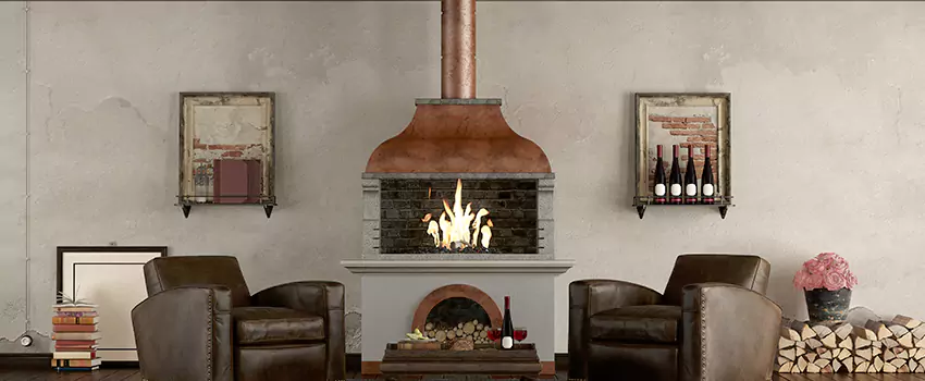 Thelin Hearth Products Providence Pellet Insert Fireplace Installation in Biloxi, MS