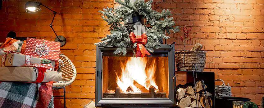 Travis Industries Linear Gas Fireplace Installation in Biloxi, Mississippi