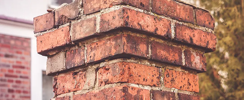 Cracked Chimney Bricks Repair Cost in Biloxi, Mississippi