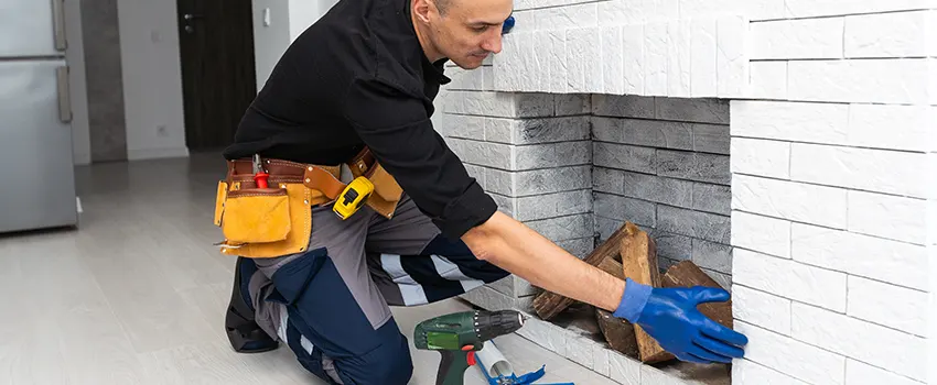 Fireplace Damaged Damper Frame Repair Services in Biloxi, Mississippi