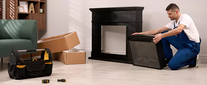 Old Rusted Metal Fireplace Repair And Replacement in Biloxi, MS