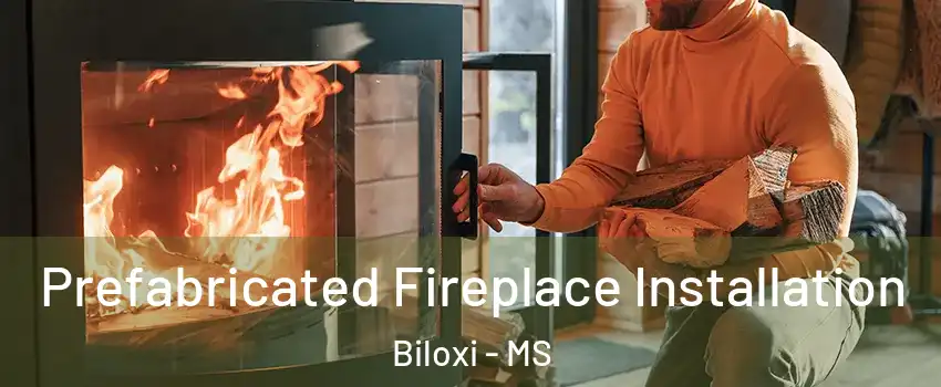  Prefabricated Fireplace Installation Biloxi - MS